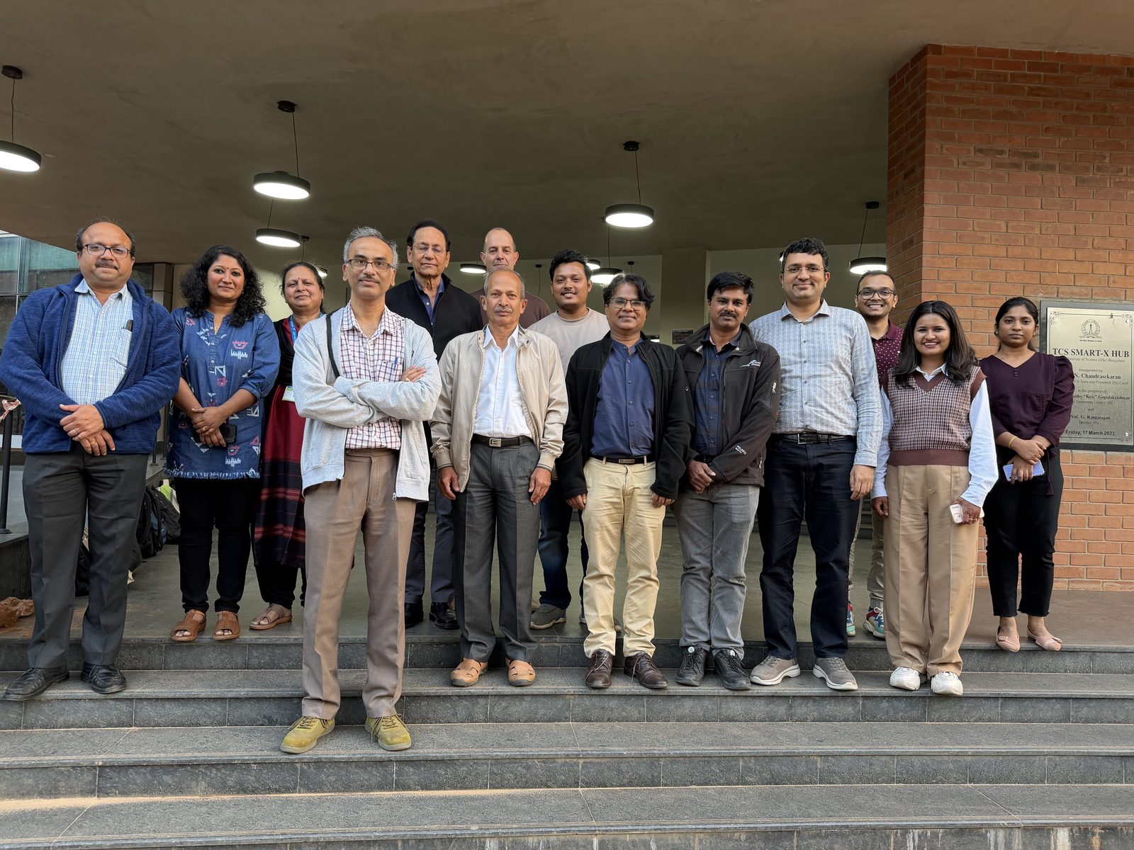 Brainstorming session for the IISc-OU Weather Intelligence collaboration, January 2026.